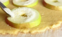 Пирожки песочные с яблоками