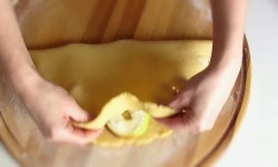 Пирожки песочные с яблоками