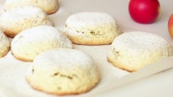 Пирожки песочные с яблоками