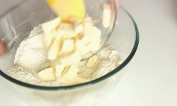 Пирожки песочные с яблоками