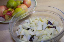 Пирожки с фруктами в духовке