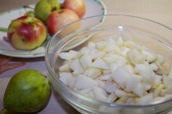 Пирожки с фруктами в духовке