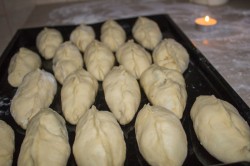 Пирожки с фруктами в духовке