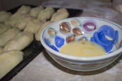 Пирожки с фруктами в духовке