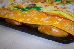 Пирожки с фруктами в духовке