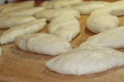 Пирожки с горохом жареные на сковороде