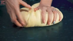 Пирожки с капустой, картошкой и сосисками