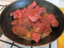 Пирожки с печенью в духовке