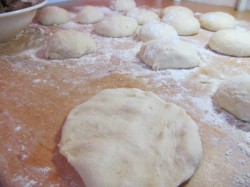 Пирожки с печенью в духовке