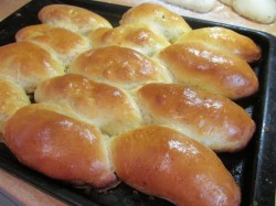 Пирожки с печенью в духовке