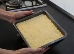 Пирожное Банан с кокосовой стружкой и ванилью