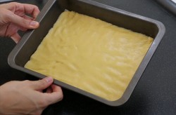 Пирожное Банан с кокосовой стружкой и ванилью