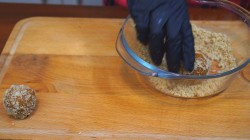 Пирожное Картошка с шоколадом и орехом