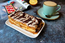 Пирожное с заварным кремом Полоска - шаг 6