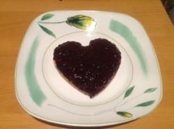 Пирожное Валентинка