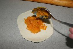 Пирожки с тыквой в духовке несладкие