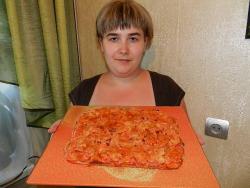 Быстрая пицца в духовке без дрожжей