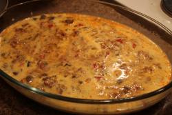 Итальянская Фриттата омлет-пицца без теста