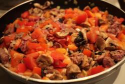 Итальянская Фриттата омлет-пицца без теста