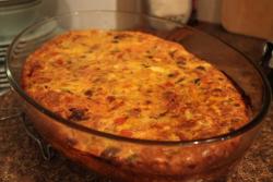 Итальянская Фриттата омлет-пицца без теста