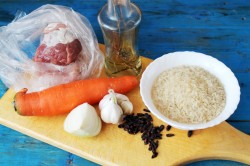 Плов из баранины в казане