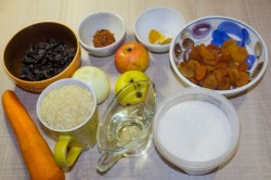 Плов с курагой и изюмом