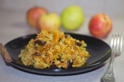 Плов с курагой и изюмом