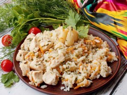 Плов с куриным филе - шаг 14