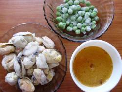 Плов с морепродуктами мидиями