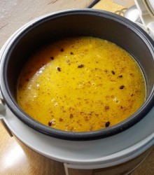 Плов в мультиварке скороварке с курицей