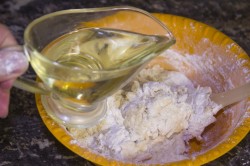 Плюшки с сахаром из дрожжевого теста