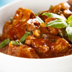 Поджарка из говядины с подливкой