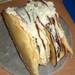 название картинки Торт Полено со сгущенкой