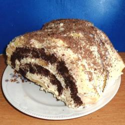 название картинки Торт Полено со сгущенкой