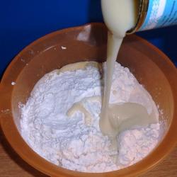 название картинки Торт Полено со сгущенкой