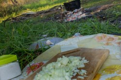 название картинки Полевая каша на костре в казане Кулеш по семейному рецепту