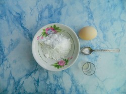 название картинки Помазка на куличи из белков