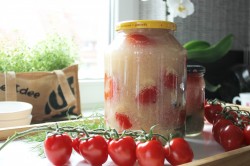 Помидоры с горчицей на зиму