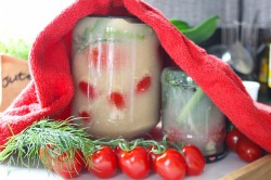 Помидоры с горчицей на зиму