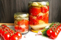 Помидоры с горчицей на зиму