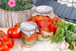 Помидоры с горчицей на зиму