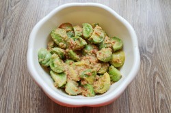 название картинки Зеленые помидоры в аджике на зиму