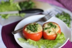 название картинки Куриное филе запеченное с помидорами и сыром