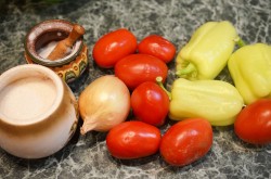 Помидоры перец через мясорубку на зиму - шаг 1 Помидоры перец через мясорубку на зиму - шаг 1