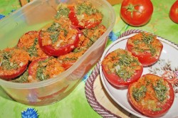 Помидоры по-корейски - шаг 10 Помидоры по-корейски - шаг 10