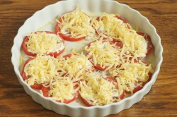 Помидоры под сыром в духовке