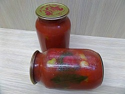 Помидоры в собственном соку пальчики оближешь на зиму - шаг 12 Помидоры в собственном соку пальчики оближешь на зиму - шаг 12