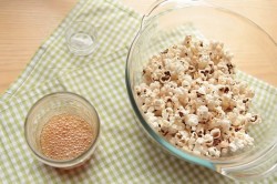 Попкорн со сливочным и растительным маслом в микроволновке