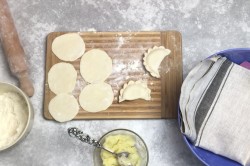 название картинки Постное тесто для вареников