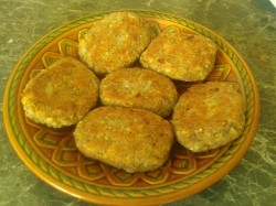 название картинки Чечевичные котлеты веганские